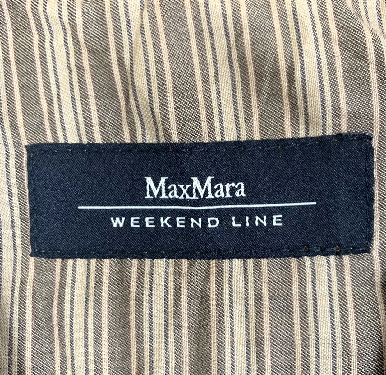 Vintage Max Mara Weekend Italian Designer Leather Jacket