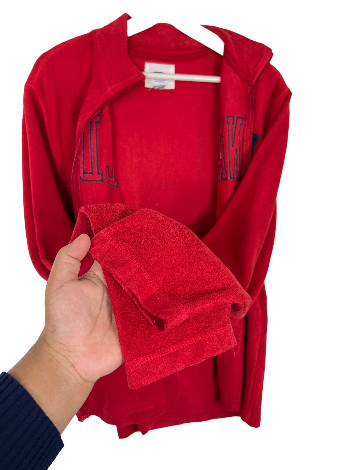 Old Navy × Vintage 🔥 90s VINTAGE OLD NAVY FLEECE HOODIES Size US M / EU 48-50 / 2 - 9 Thumbnail