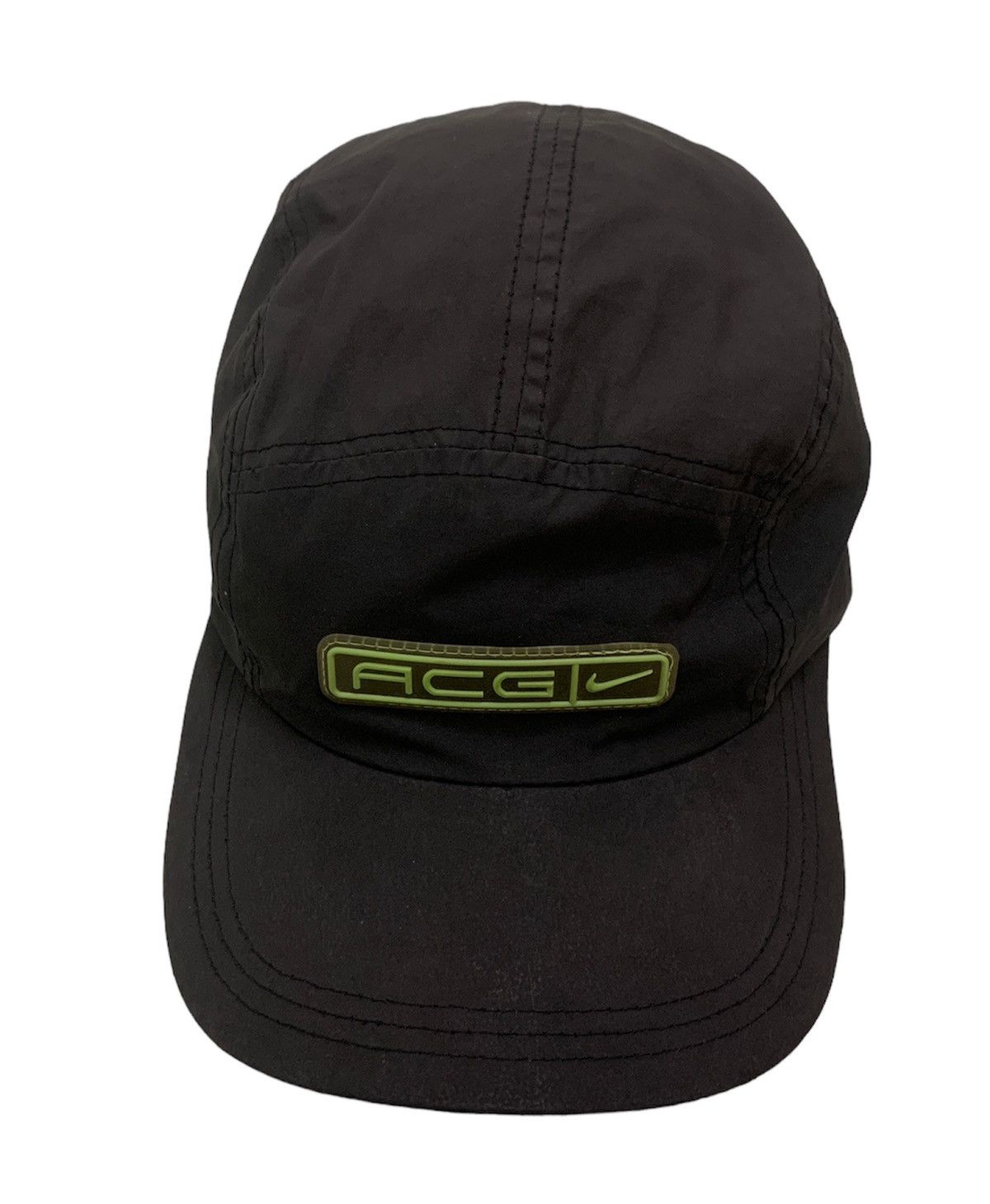 image of 90's Nike Acg Climafit 5 Panel Nylon Cap in Black, Men's