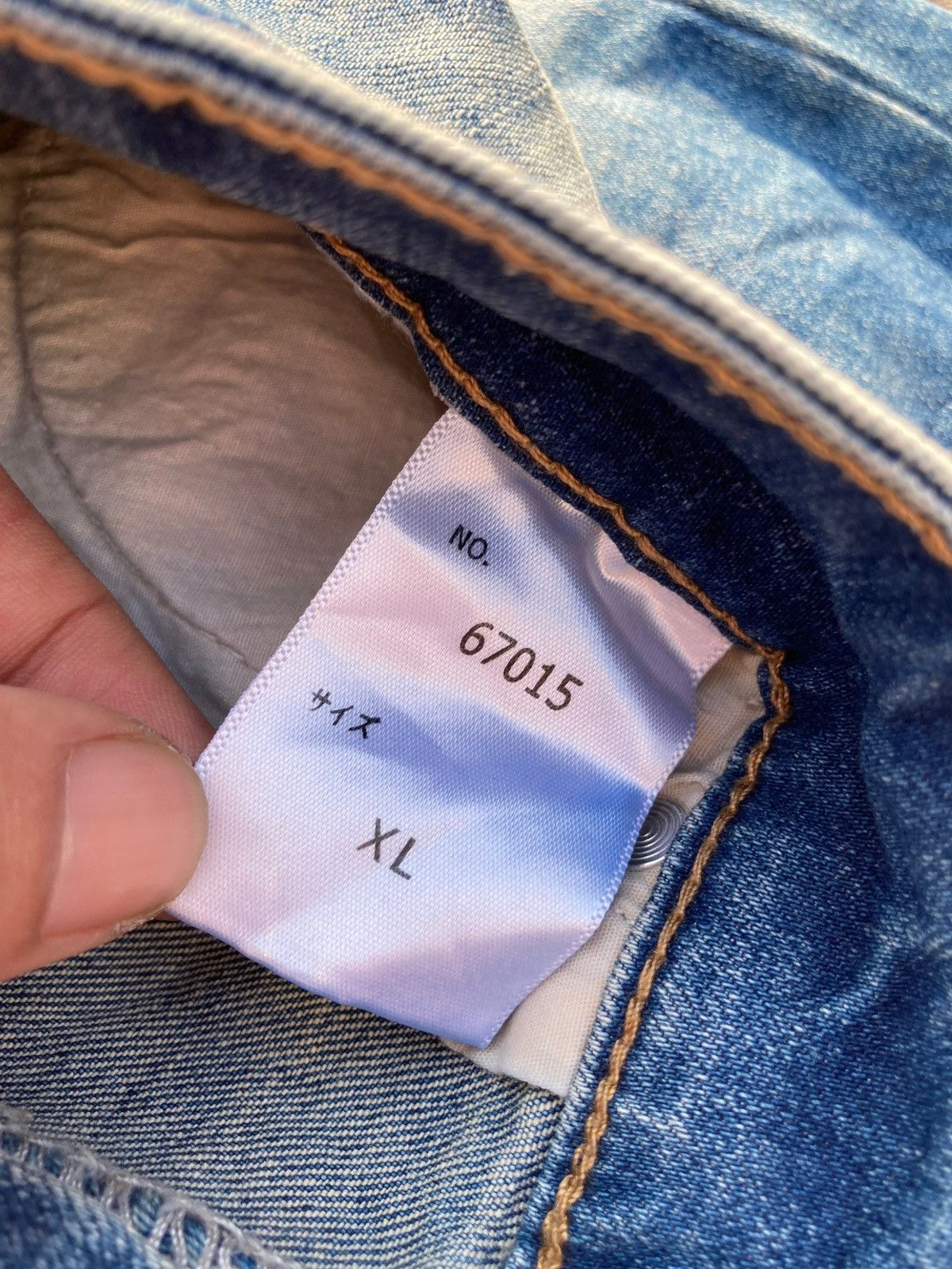 Japanese Brand Archival Like Kapital Distressed Japanese Jeans Size US 31 - 10 Thumbnail