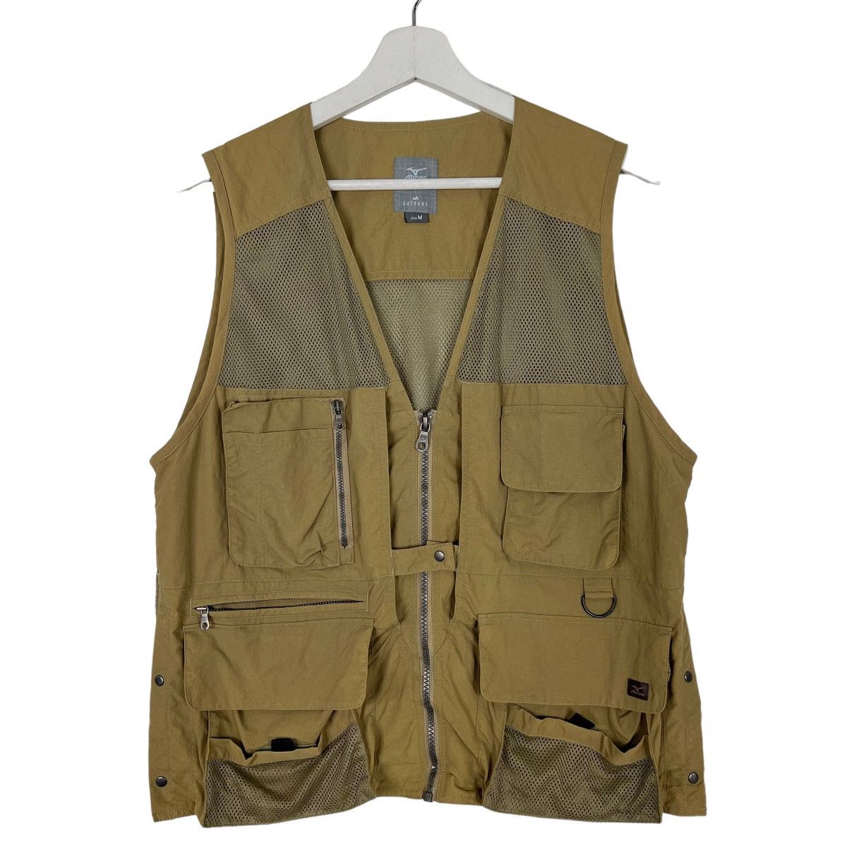 Mizuno 💥 MIZUNO MULTI POCKET TECHNICAL SURVIVAL NET VEST Size US M / EU 48-50 / 2 - 1 Thumbnail