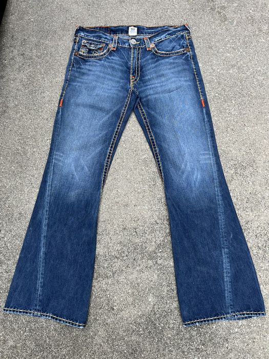 True Religion Vintage 2000s True Religion Joey Super T Denim Flare ...