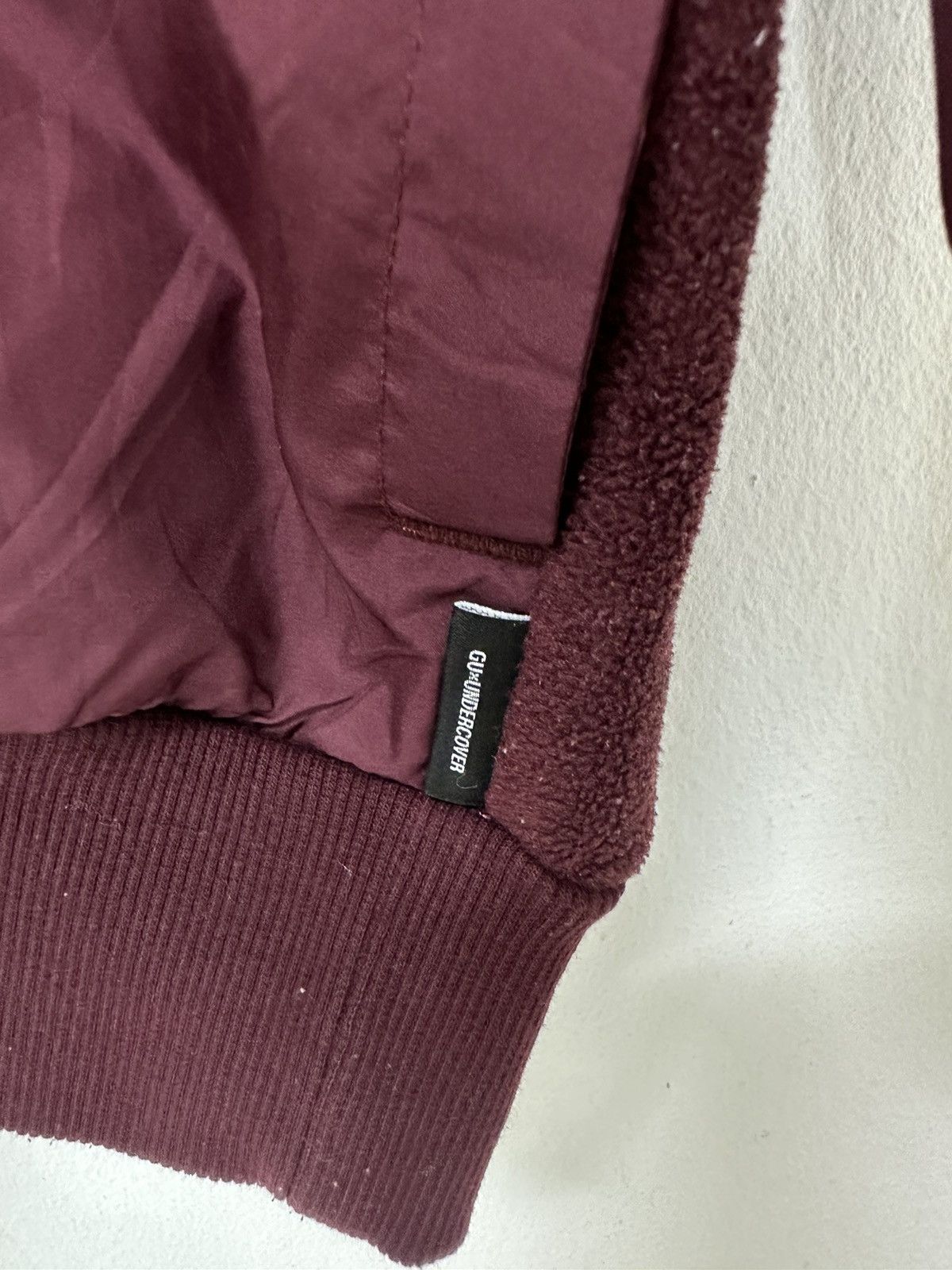 Undercover Jun takahashi Undercover X GU Flecce Sweatshirt MA-1 stlye Size US M / EU 48-50 / 2 - 6 Thumbnail