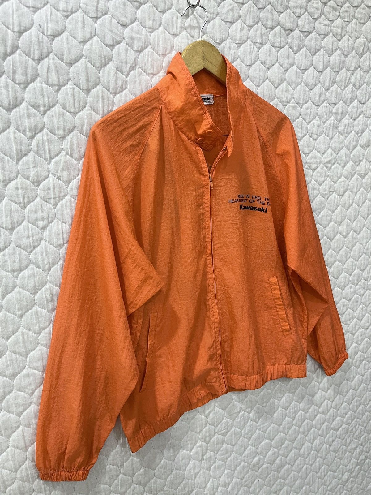 Vintage (Vvvv)💣🔥VTG KAWASAKI RACING Size US M / EU 48-50 / 2 - 7 Thumbnail