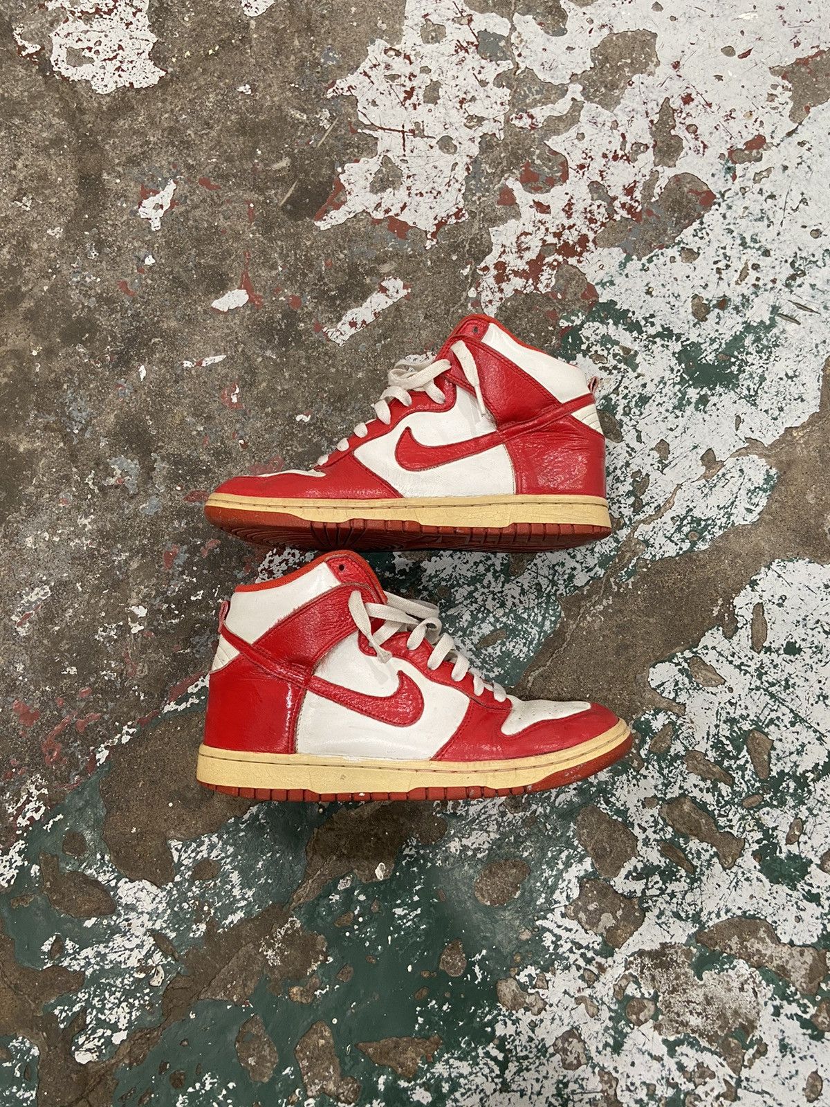 Nike Nike Dunks High Saint John Red Sneakers Size US 7 / EU 40 - 1 Thumbnail
