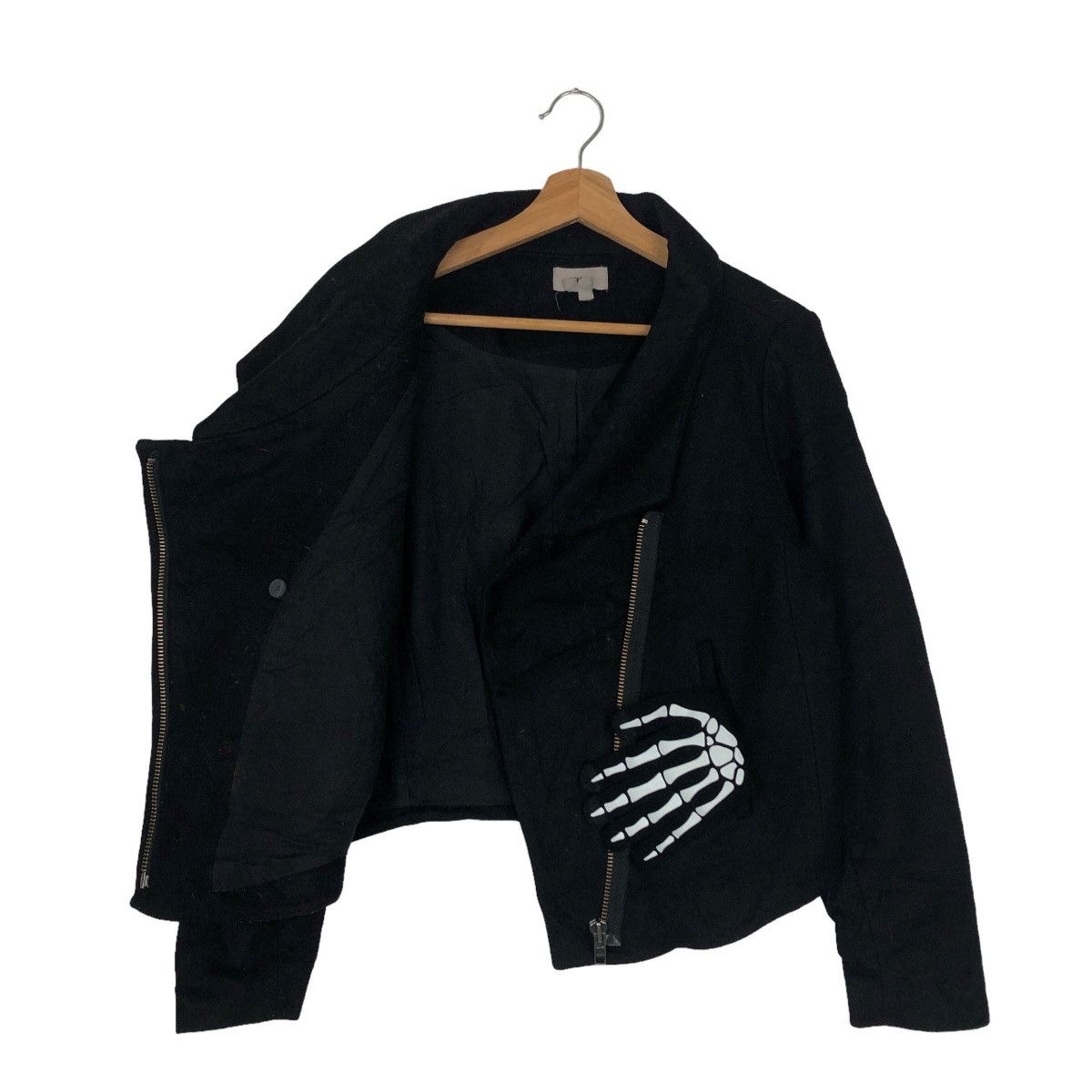 Helmut Lang VINTAGE HELMUT BY HELMUT LANG DOUBLE BREAST BIKER JACKET Size US M / EU 48-50 / 2 - 8 Thumbnail