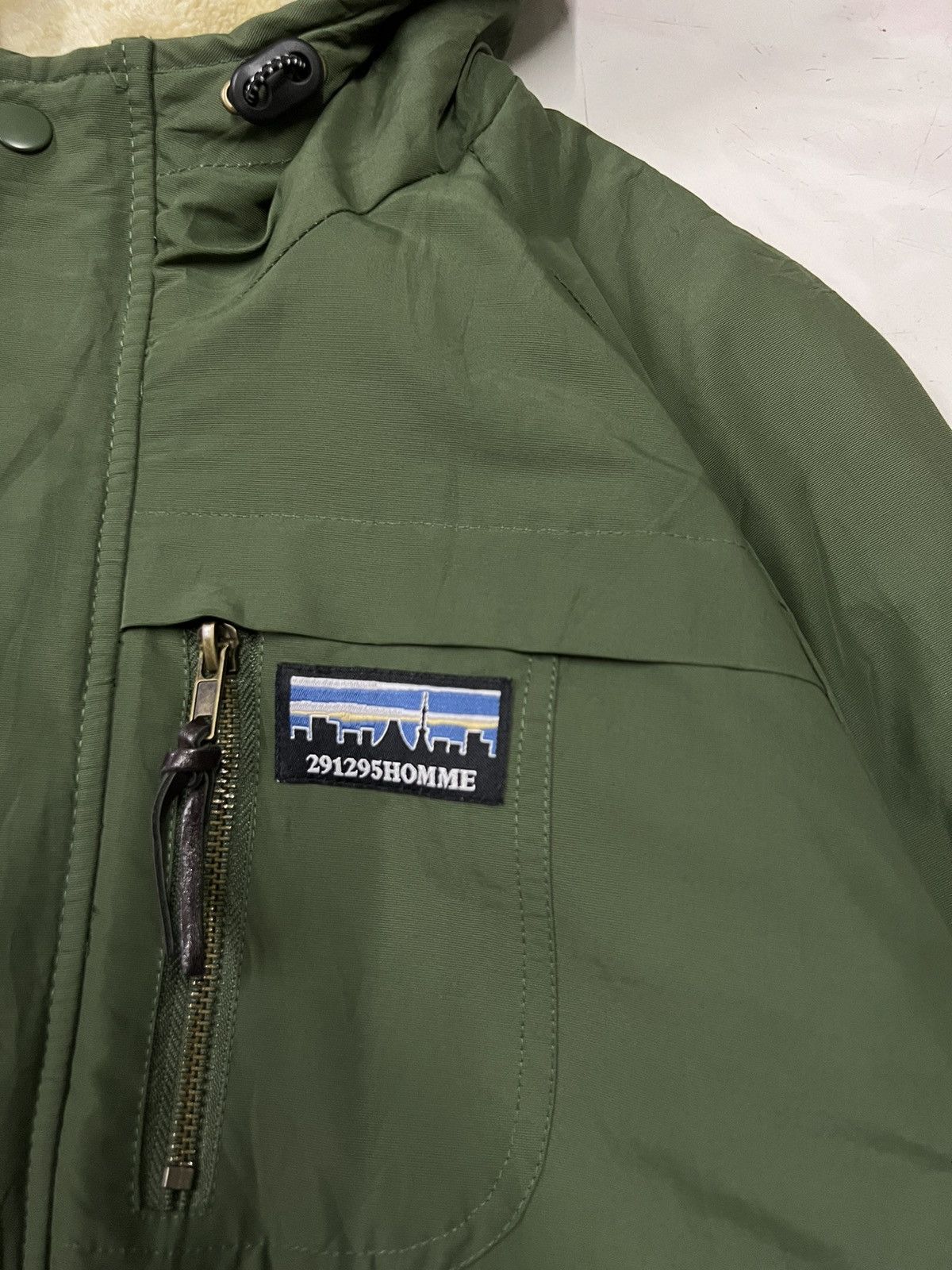 291295=Homme 291295 Homme reversible sherpa parka jacket Size US M / EU 48-50 / 2 - 4 Thumbnail