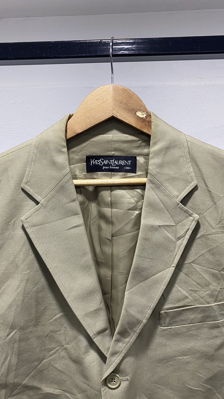 Yves Saint Laurent 🚨FINAL DROP🚨 Vintage YSL Blazer 90s Luxury Size US L / EU 52-54 / 3 - 2 Thumbnail