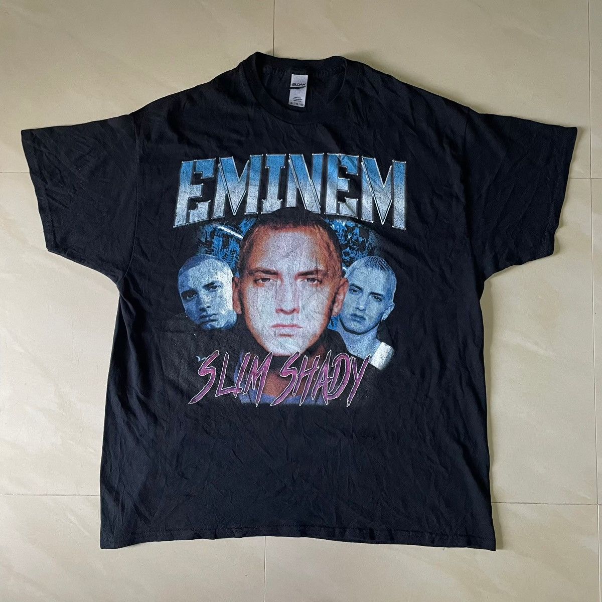 Vintage Eminem rap tees Big face | Grailed