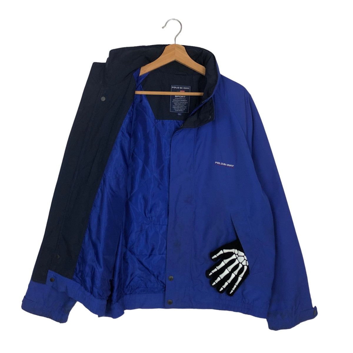 Japanese Brand VINTAGE SURVIVAL JACKET POLO BI-WAY SPORT ISSEY MIYAKE Size US L / EU 52-54 / 3 - 8 Thumbnail