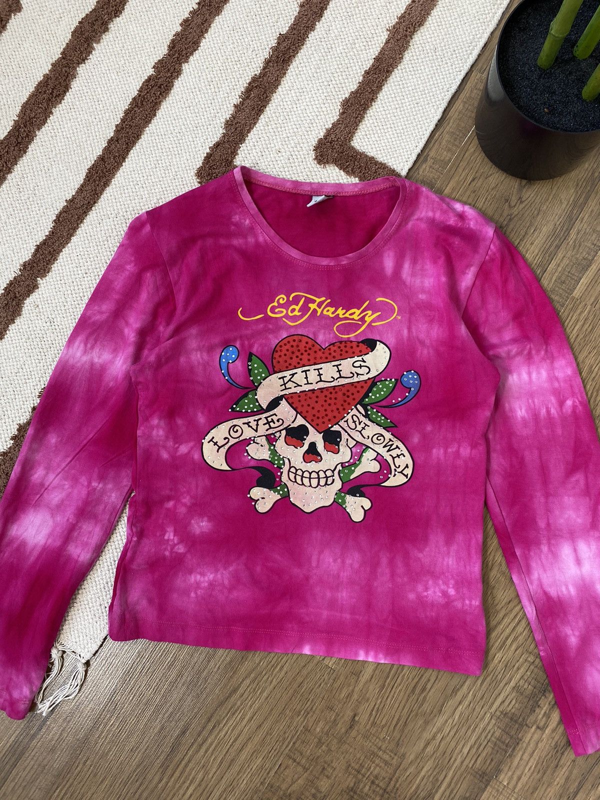 Ed Hardy VINTAGE ED HARDY TIE DAY LONGSLEEVE Size M / US 6-8 / IT 42-44 - 2 Thumbnail
