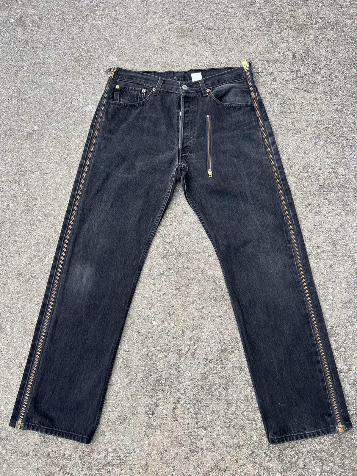 Needles Vintage Levi’s 501 REBIULD by Sonic Lab Needles Denim Jeans Size US 32 / EU 48 - 1 Thumbnail