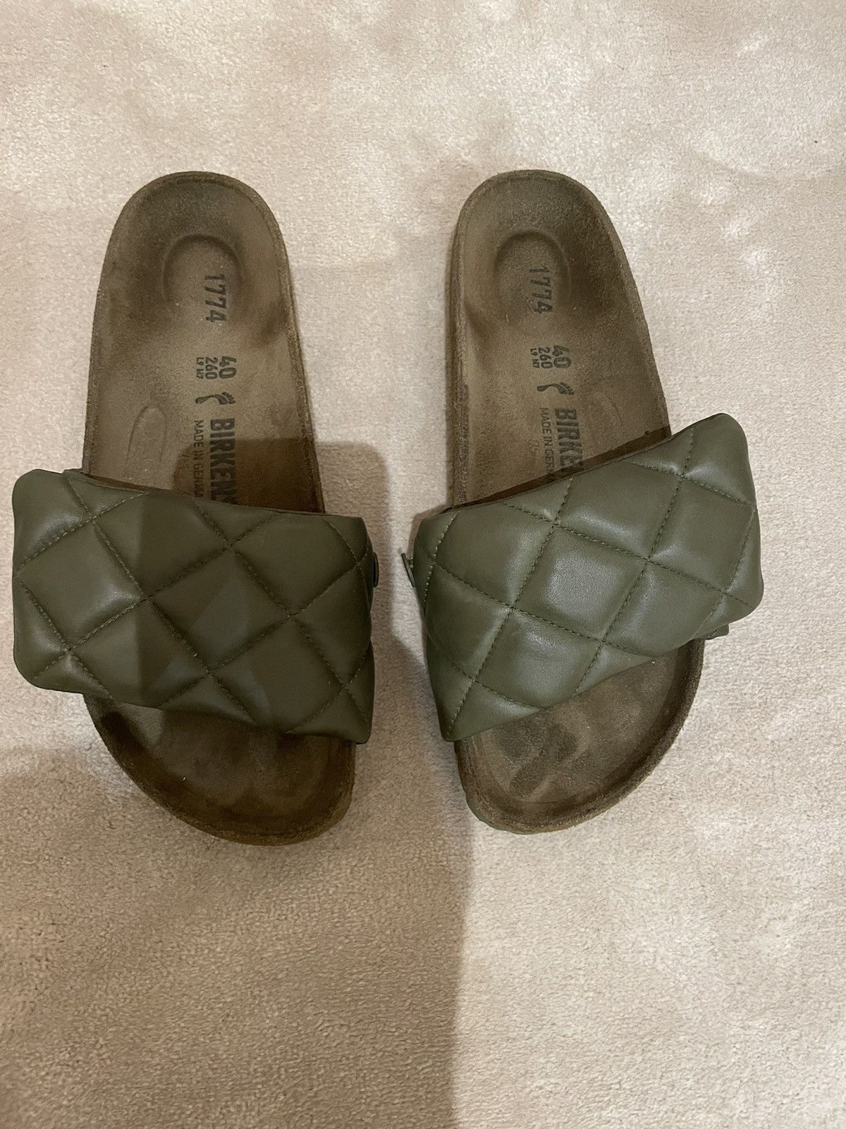 Green Birkenstocks
