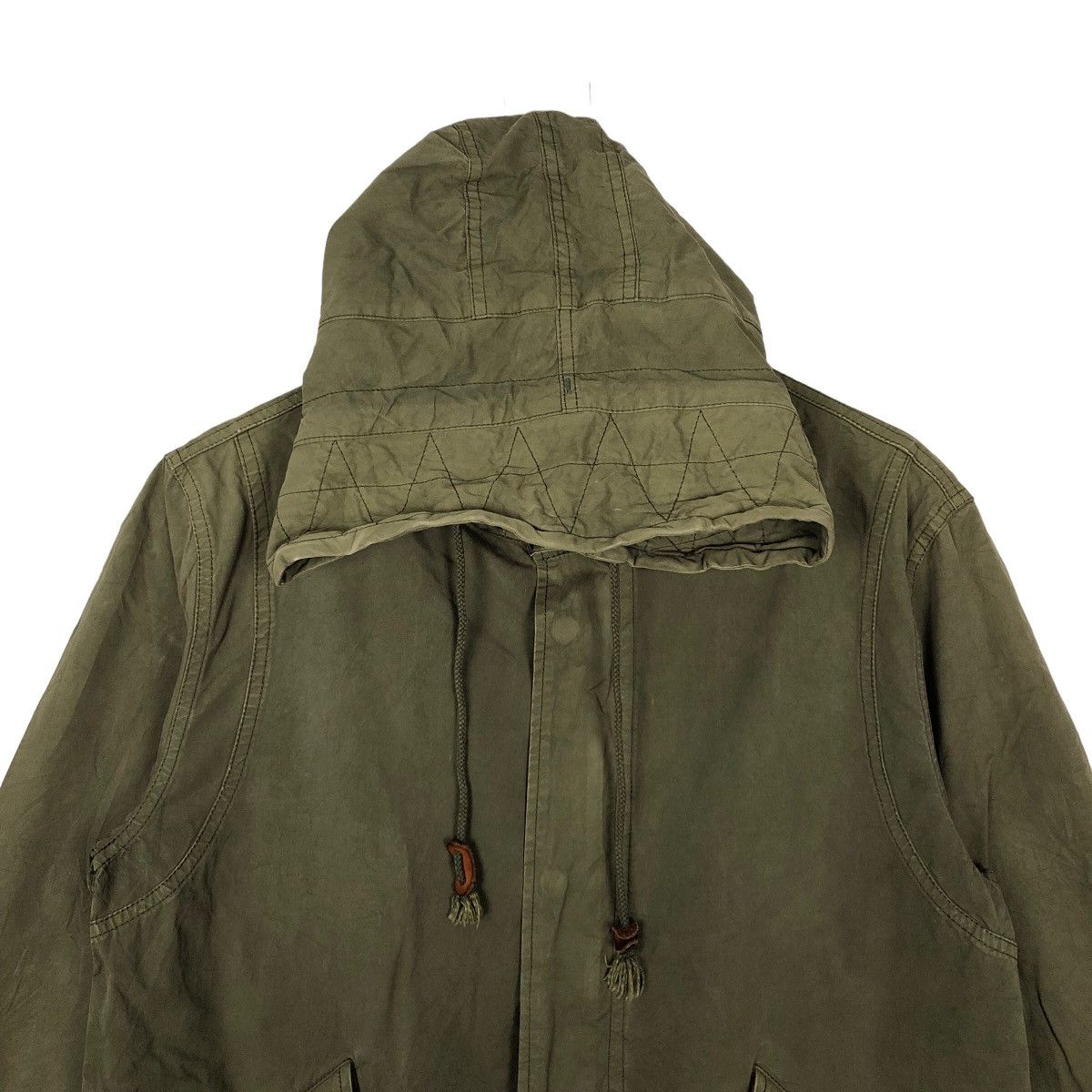 Blue Blue Japan VINTAGE FISH TAIL PARKA JACKET BLUE WORK BY BLUE BLUE JAPAN Size US M / EU 48-50 / 2 - 2 Thumbnail