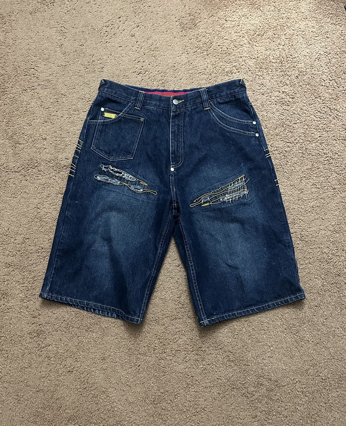 Coogi Vintage Baggy Y2K shorts Coogi Size US 34 / EU 50 - 3 Thumbnail