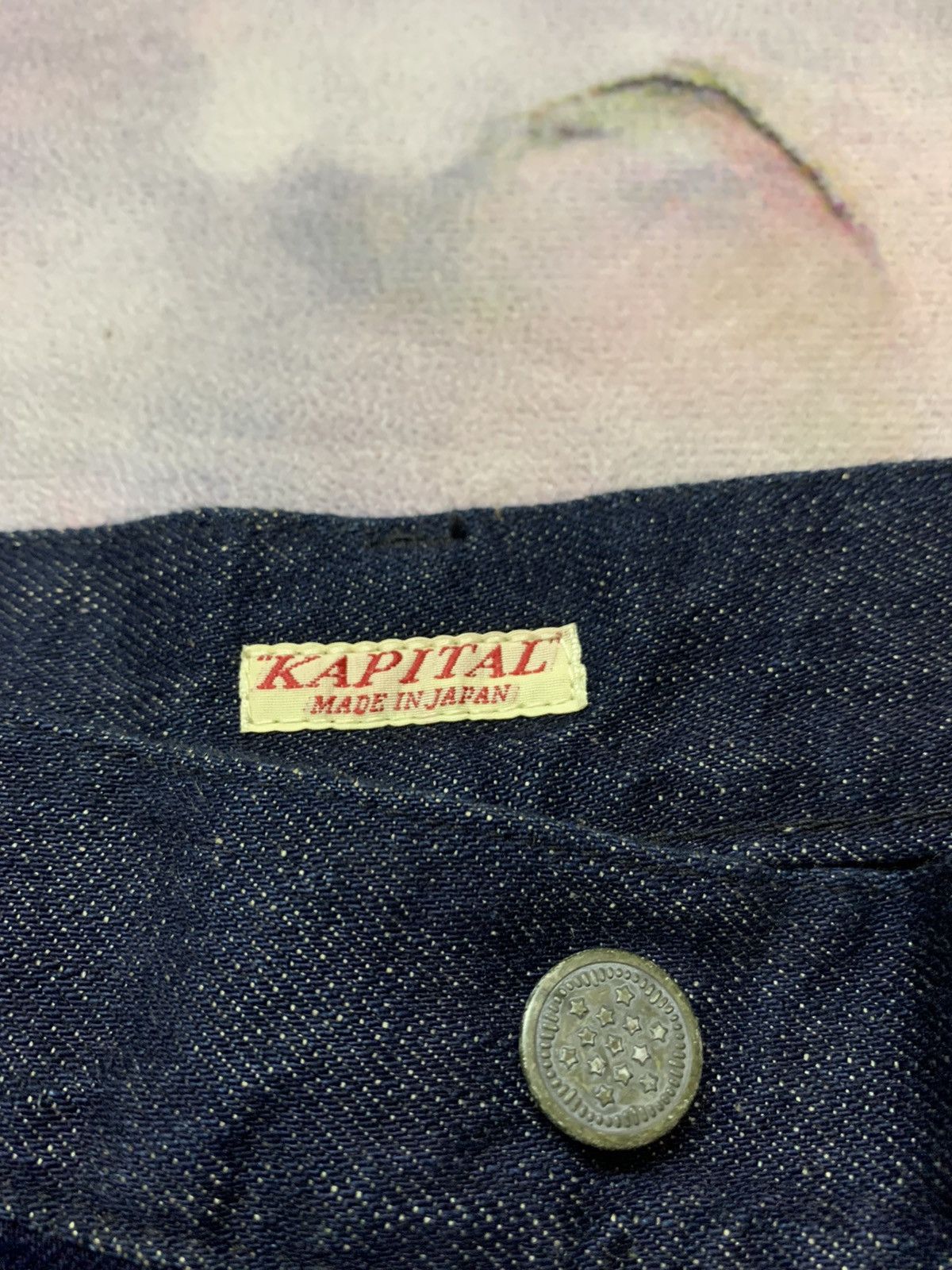 Kapital Rare Kapital x IDG Denim Cargo Pants 13 Stars Button Size US 29 - 8 Thumbnail