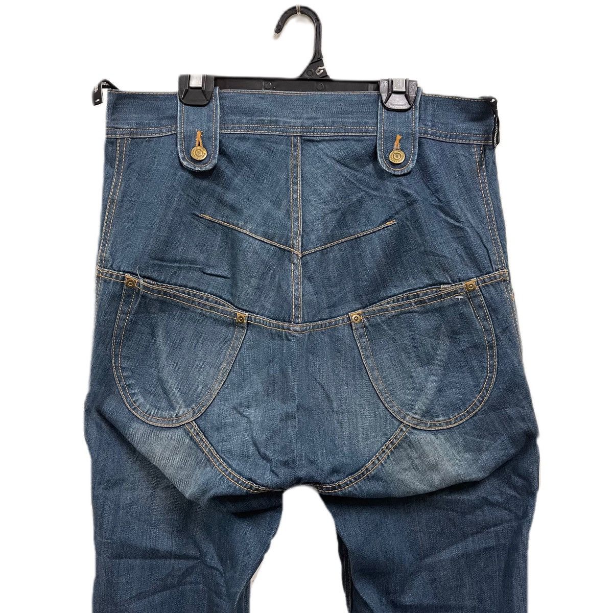 Issey Miyake Mercibeaucoup style denim jeans Size US 33 - 3 Thumbnail