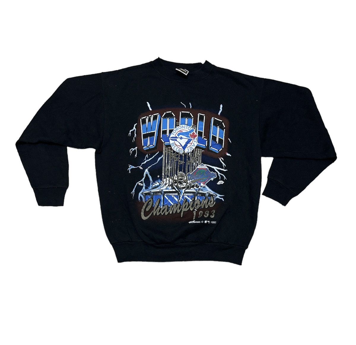 Vintage Vintage 90’s Toronto Blue Jays World Championship 1993 Size US L / EU 52-54 / 3 - 1 Thumbnail