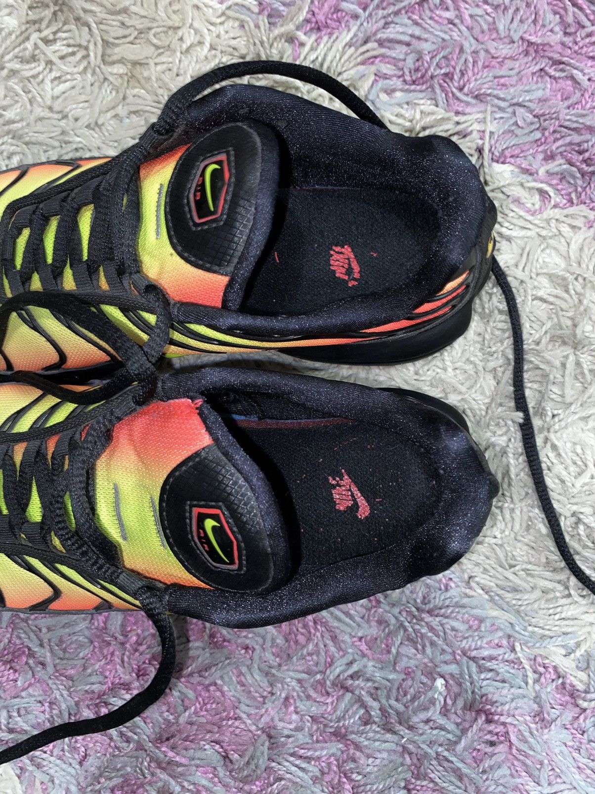 Nike Nike Air Max Plus TN „Black Volt Solar Red” womens sneakers Size US 7 / IT 37 - 17 Thumbnail