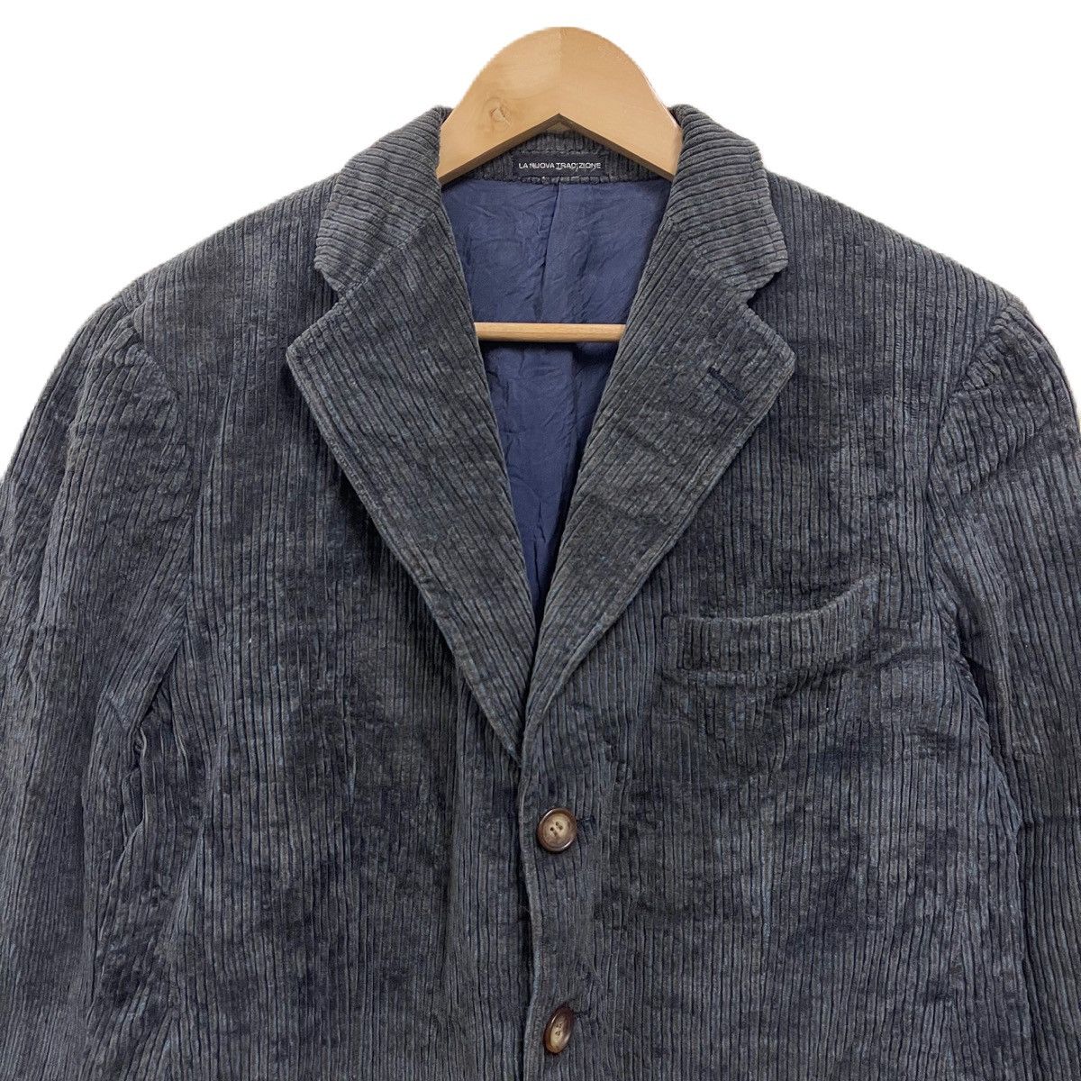 Etro Etro milano corduroy minimalist coat blazer Size 48S - 4 Thumbnail