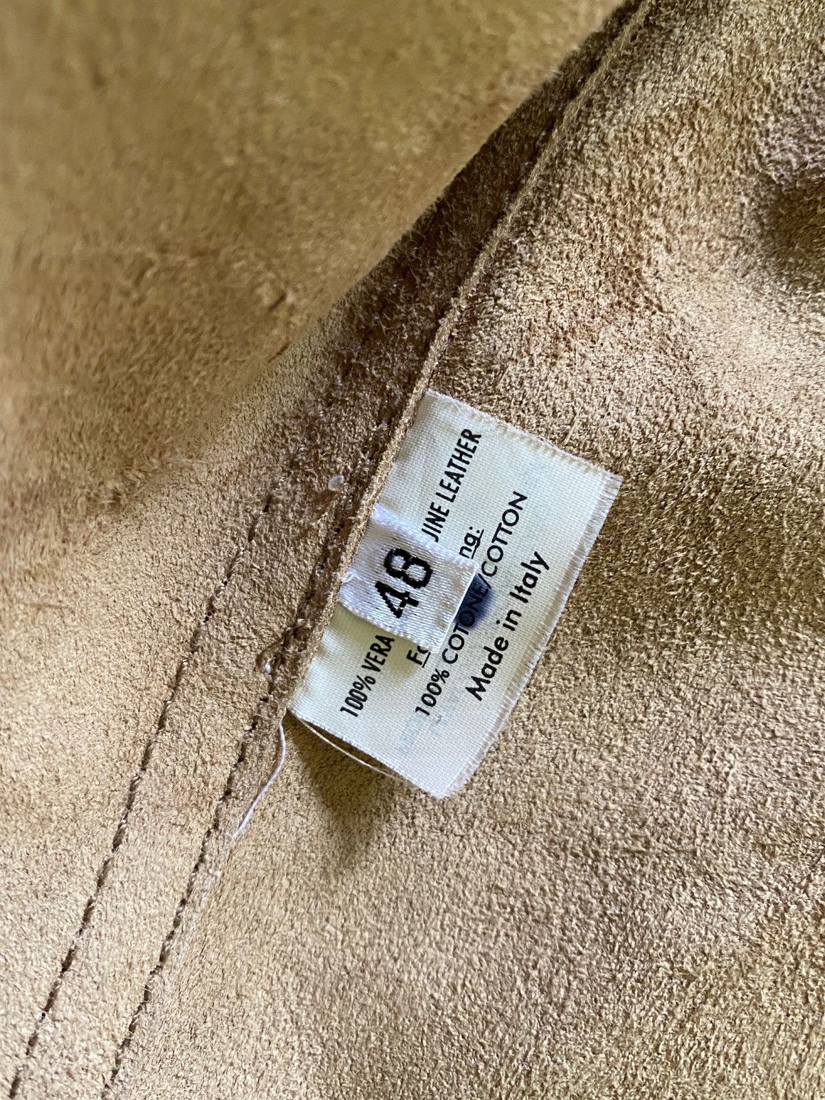 Yves Saint Laurent Insane Detailed YSL RiveGauche Suede Leather Jacket Size US M / EU 48-50 / 2 - 3 Thumbnail