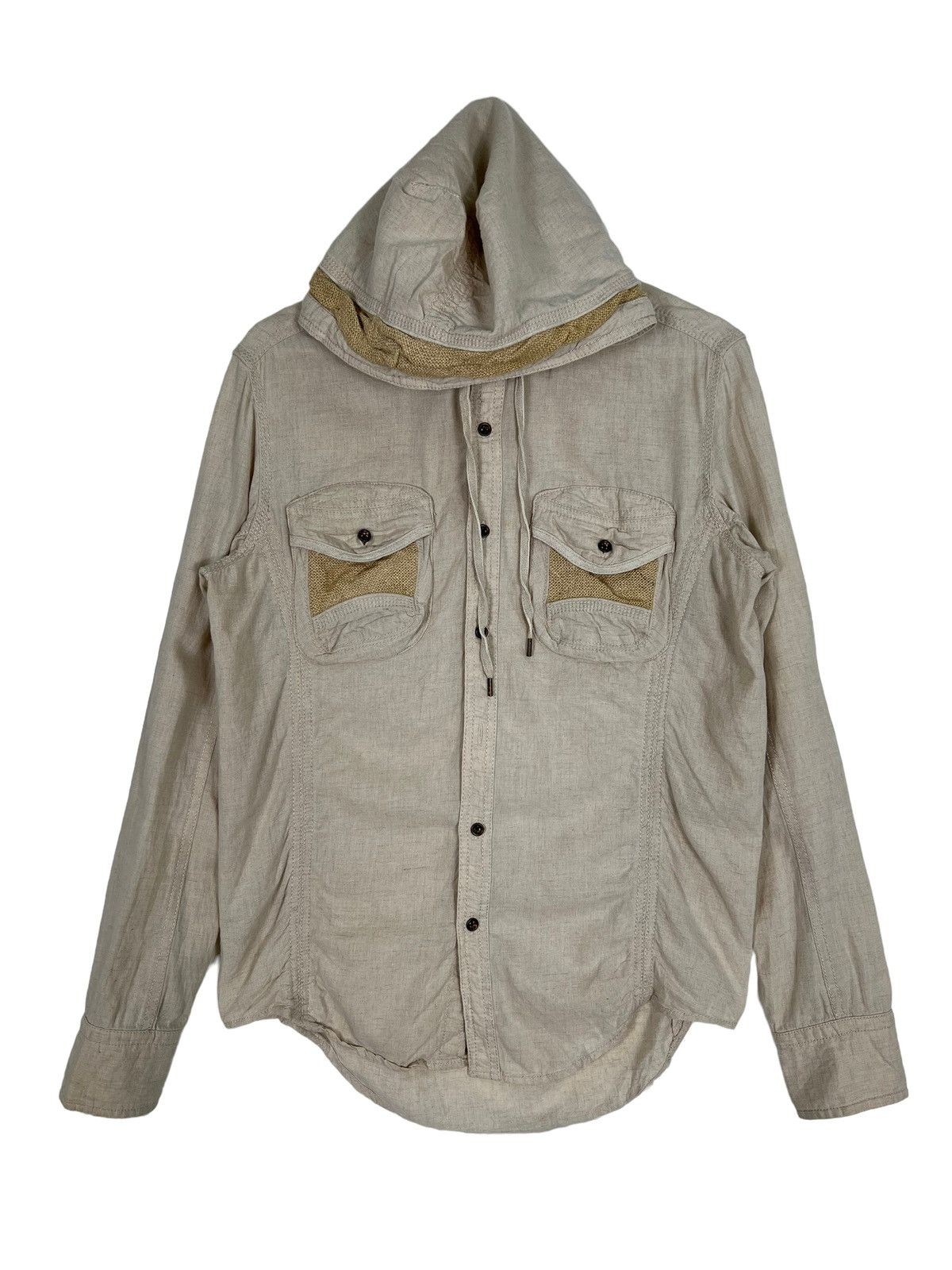 Japanese Brand 💥 GOA HOODIES CARGO SHIRT JACKET Size US M / EU 48-50 / 2 - 5 Thumbnail