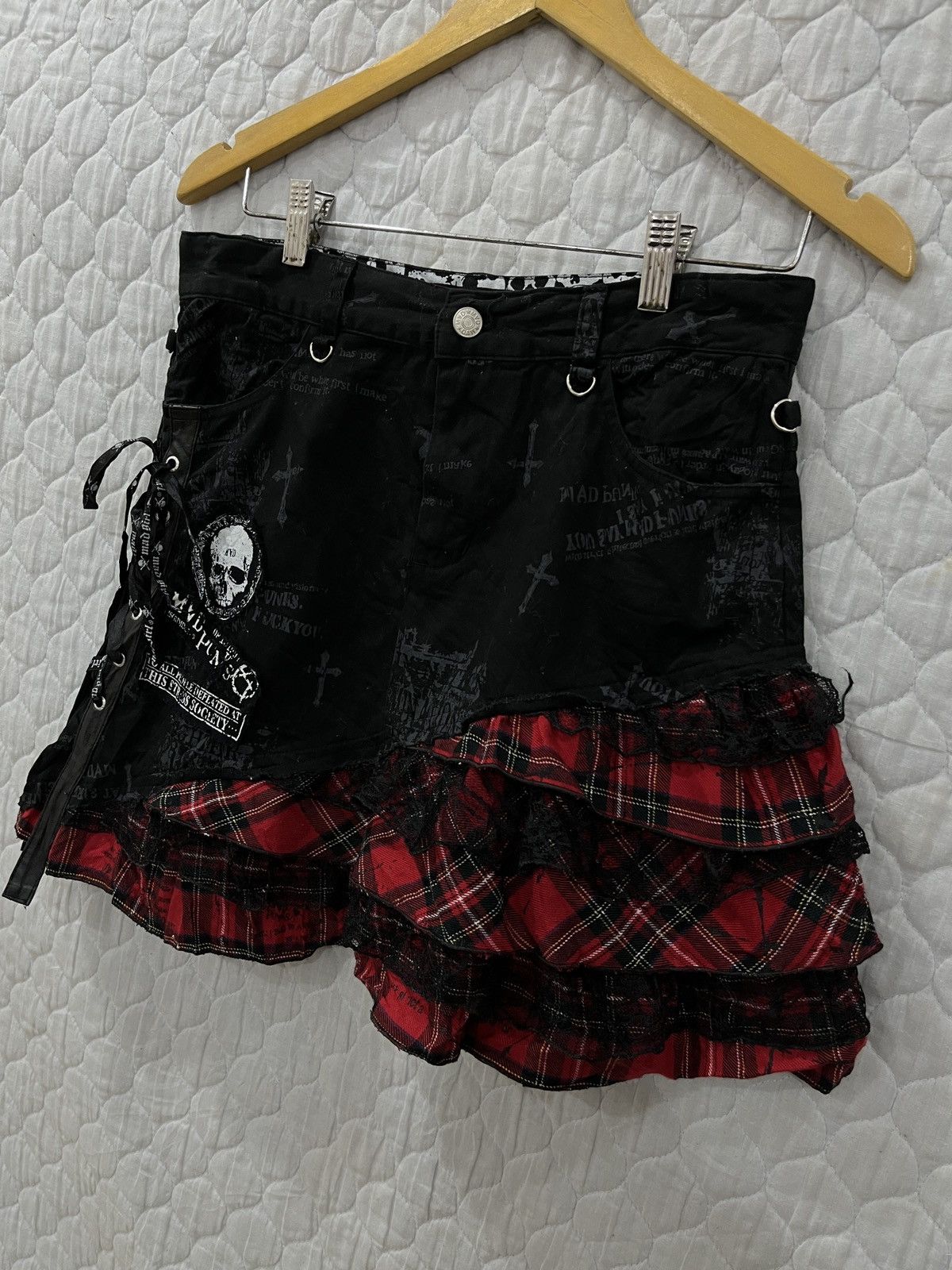 Seditionaries (Rrrr). 🔥🔥ARCHIVE MAD PUNKS BONDAGE SKIRTS Size 30" / US 8 / IT 44 - 2 Thumbnail