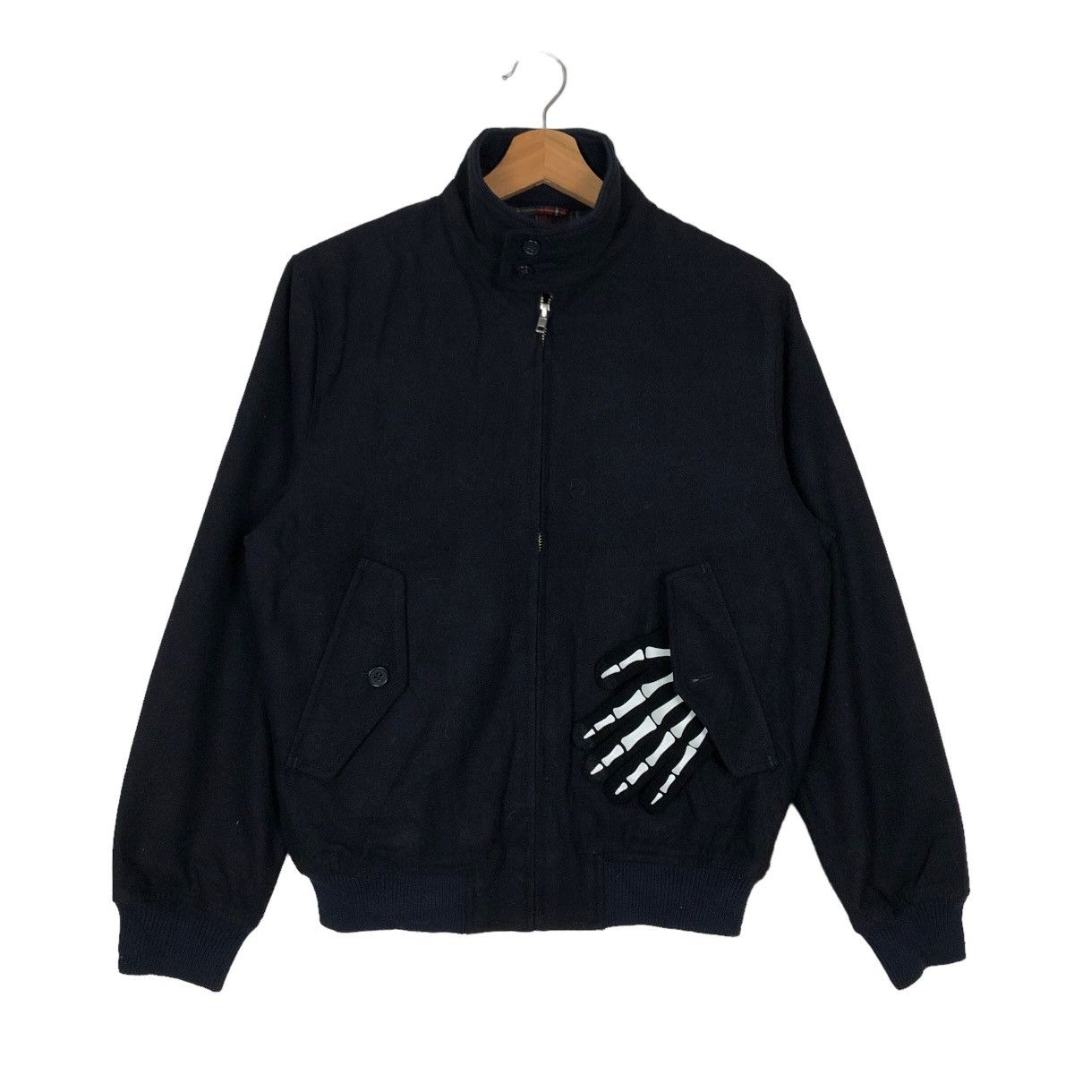 Japanese Brand VINTAGE BOMBER JACKET CHESTER BRO’S TARTAN LINING RICK OWENS Size US M / EU 48-50 / 2 - 1 Thumbnail