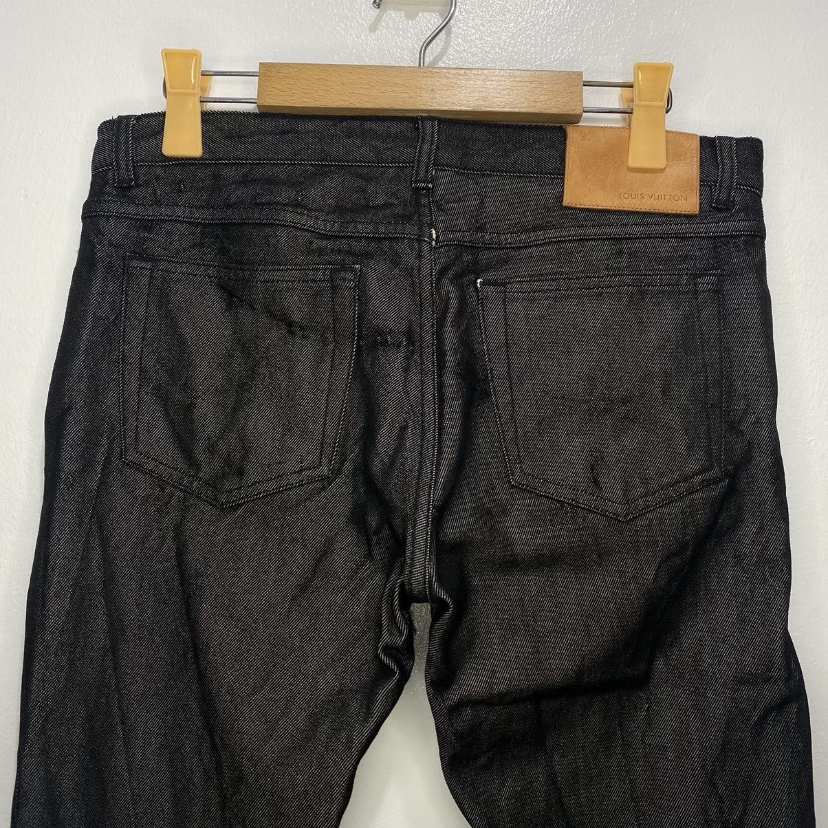 Louis Vuitton Louis Vuitton Wool Denim Jeans Size 30" / US 8 / IT 44 - 3 Thumbnail