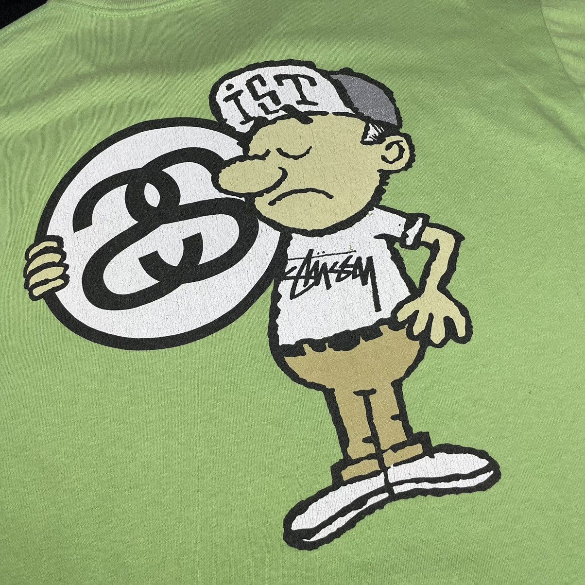 Stussy Vintage Stussy International stussy tribe tshirt Size US L / EU 52-54 / 3 - 8 Thumbnail