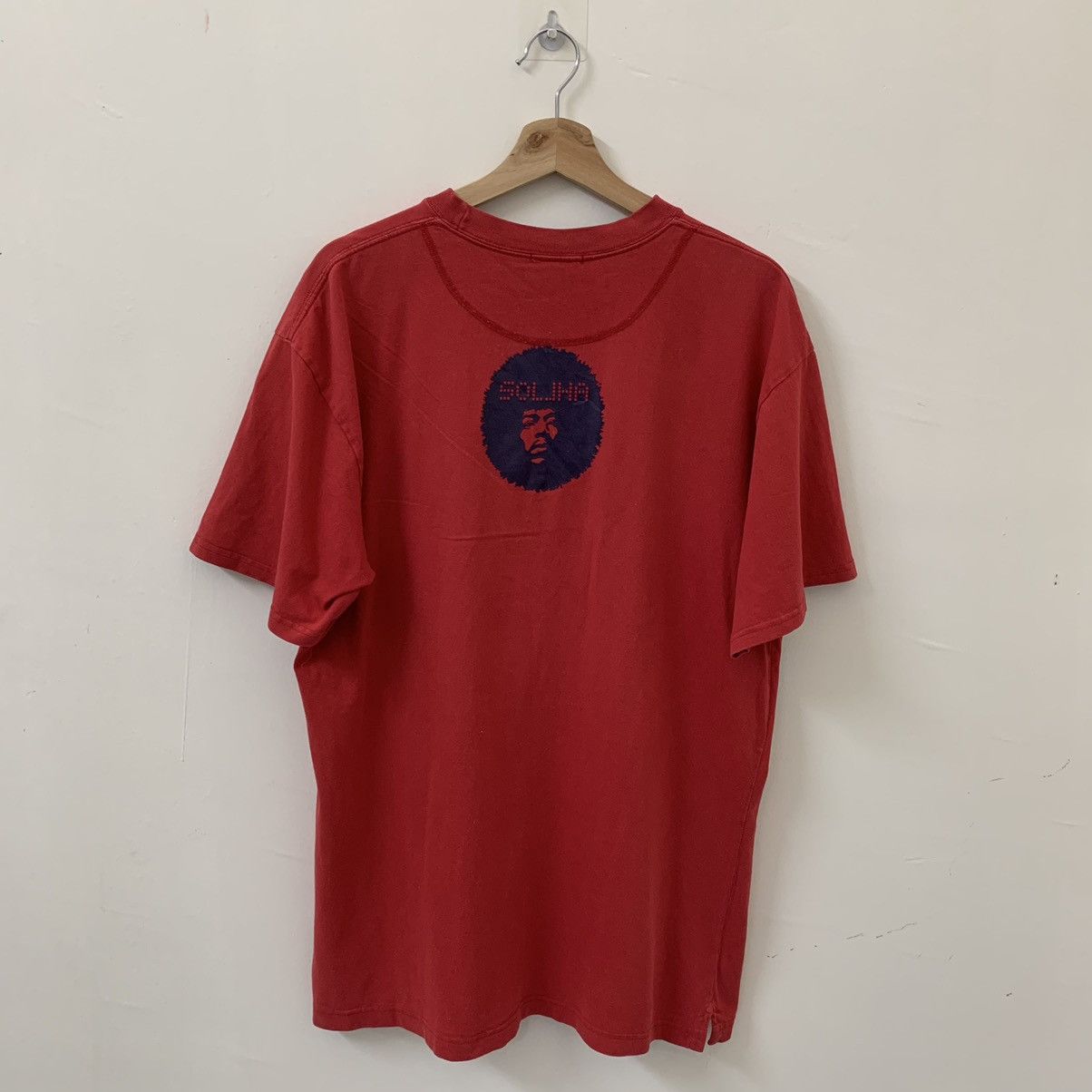 Japanese Brand × Vintage VINTAGE JIMMY HENDRIX SOLJAH TEE Size US XL / EU 56 / 4 - 2 Thumbnail