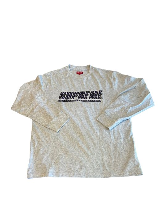 Supreme studded hot sale long sleeve