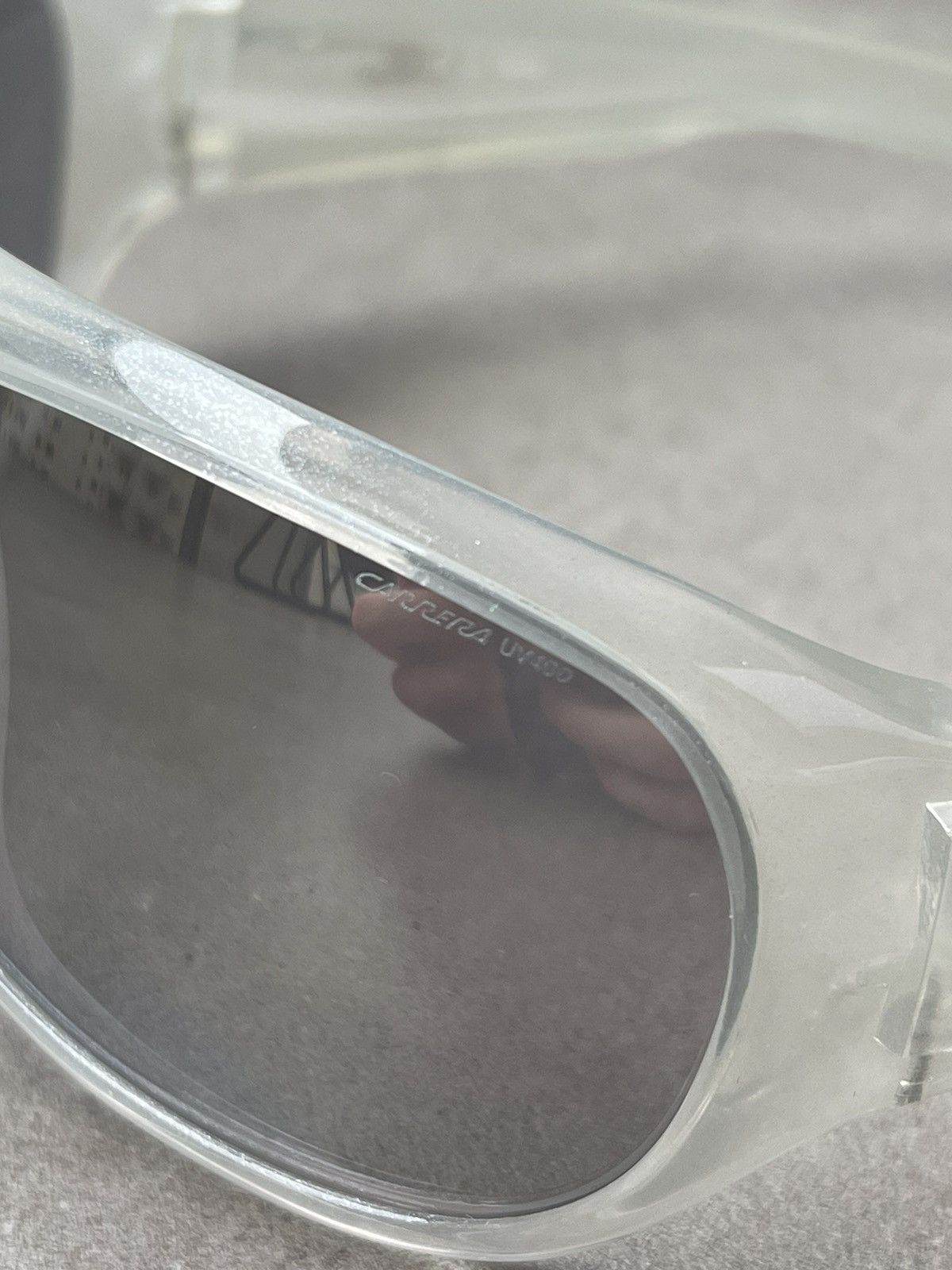Carrera !DS! Carrera by Safilo CR1 7AW Transparent Grey Sunglasses Size ONE SIZE - 8 Thumbnail
