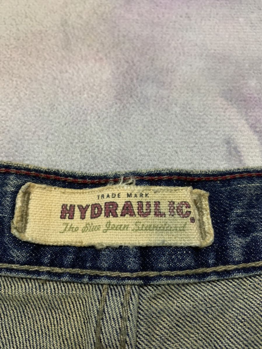 Hysteric Glamour Flare Japanese Brand HYDRAULIC Mud Washed Denim Size US 33 - 10 Thumbnail