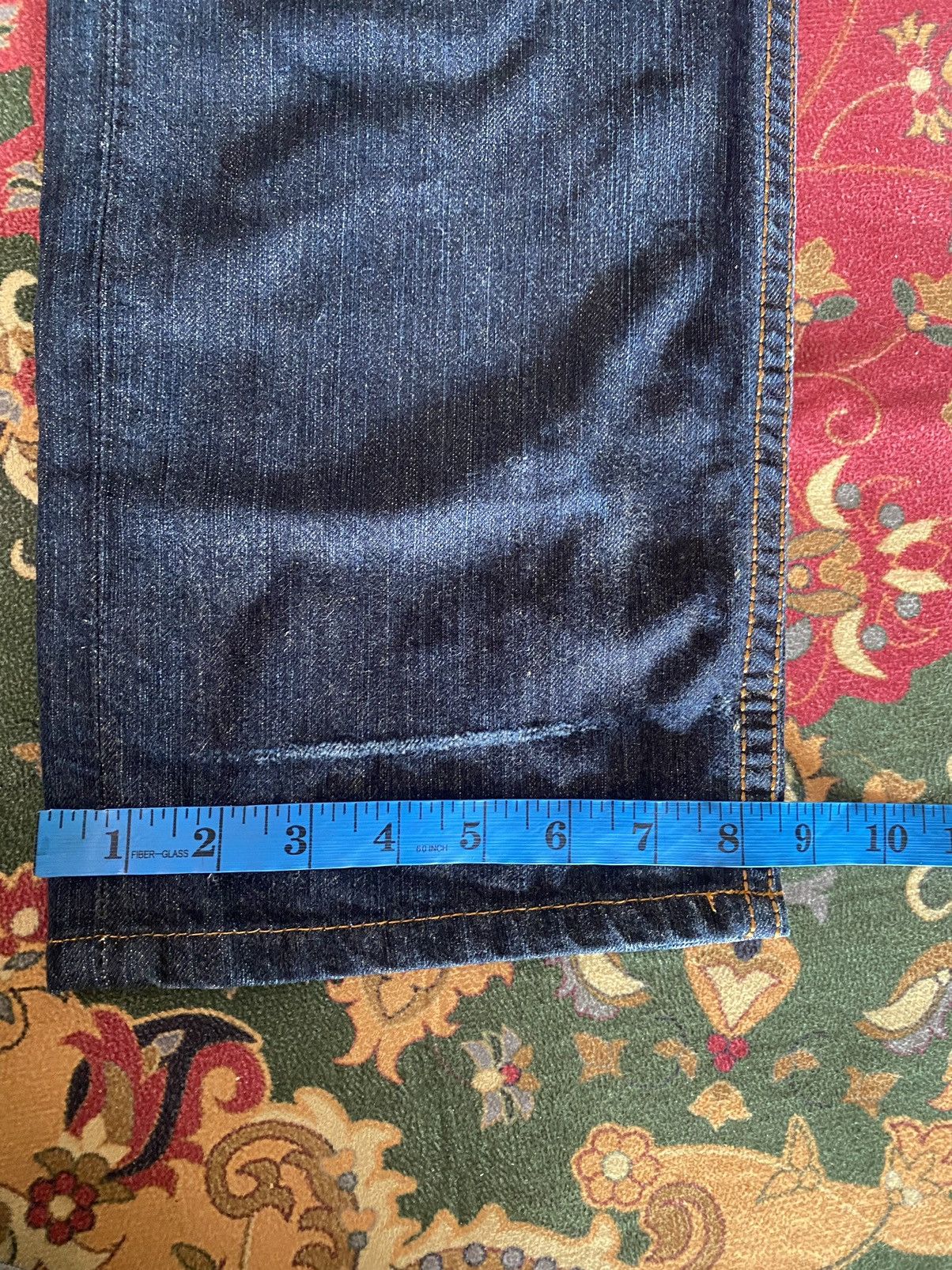 Edwin × Japanese Brand × Vintage Vintage Edwin Exclusive Vintage Distressed Denim 35 Size US 35 - 22 Thumbnail