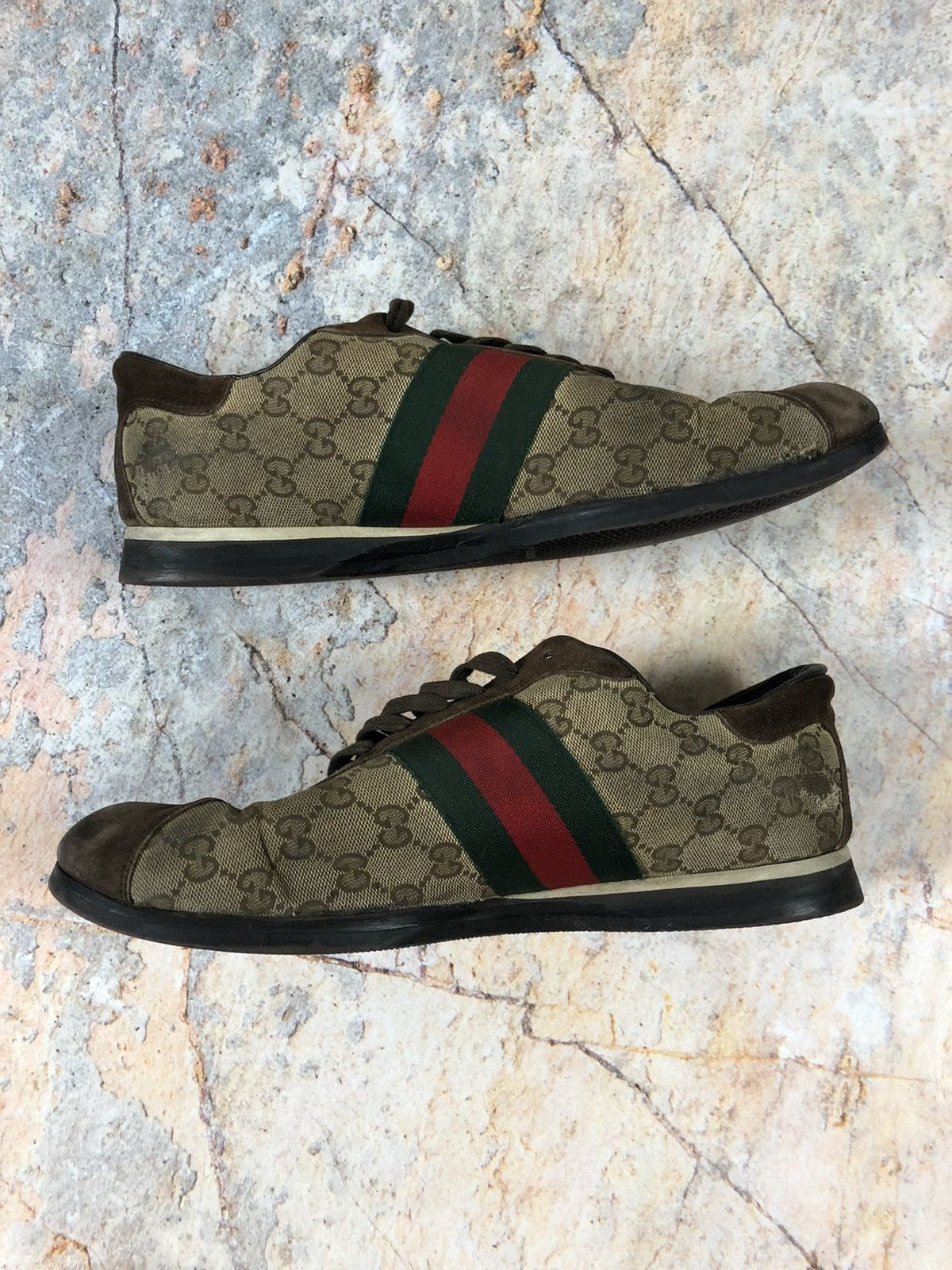 Gucci × Vintage Gucci vintage shoes sneaker Size US 9 / EU 42 - 2 Thumbnail