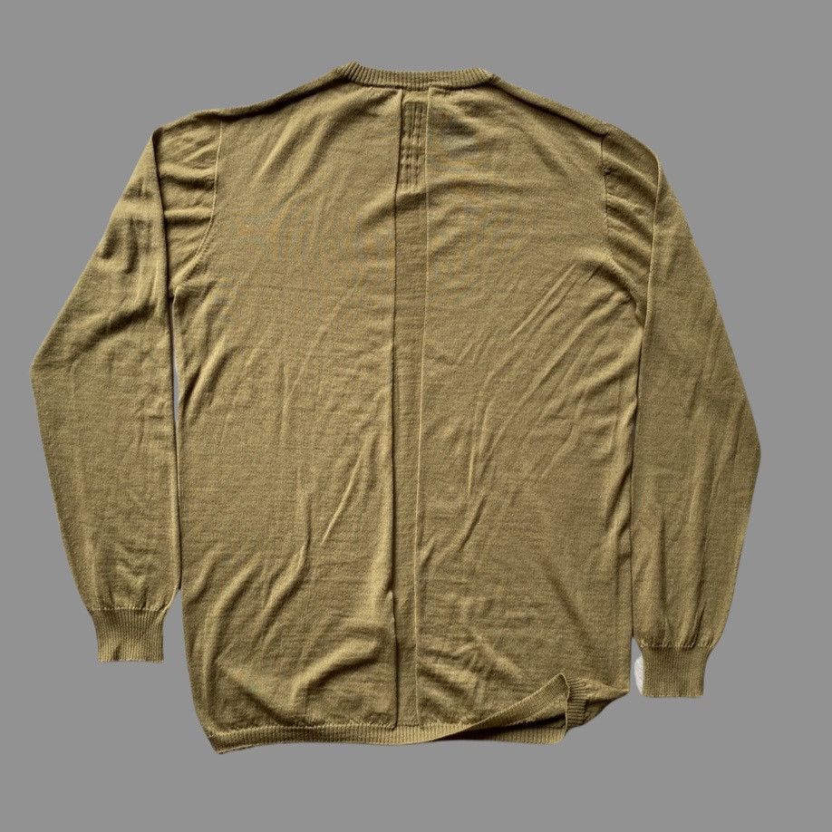 Rick Owens FW17 “Glitter” Gold Sweater Size US M / EU 48-50 / 2 - 2 Thumbnail