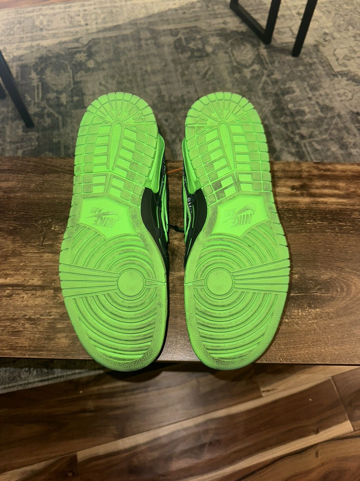 Nike × Off-White Off-White Nike Dunk air rubber Size US 11 / EU 44 - 5 Thumbnail