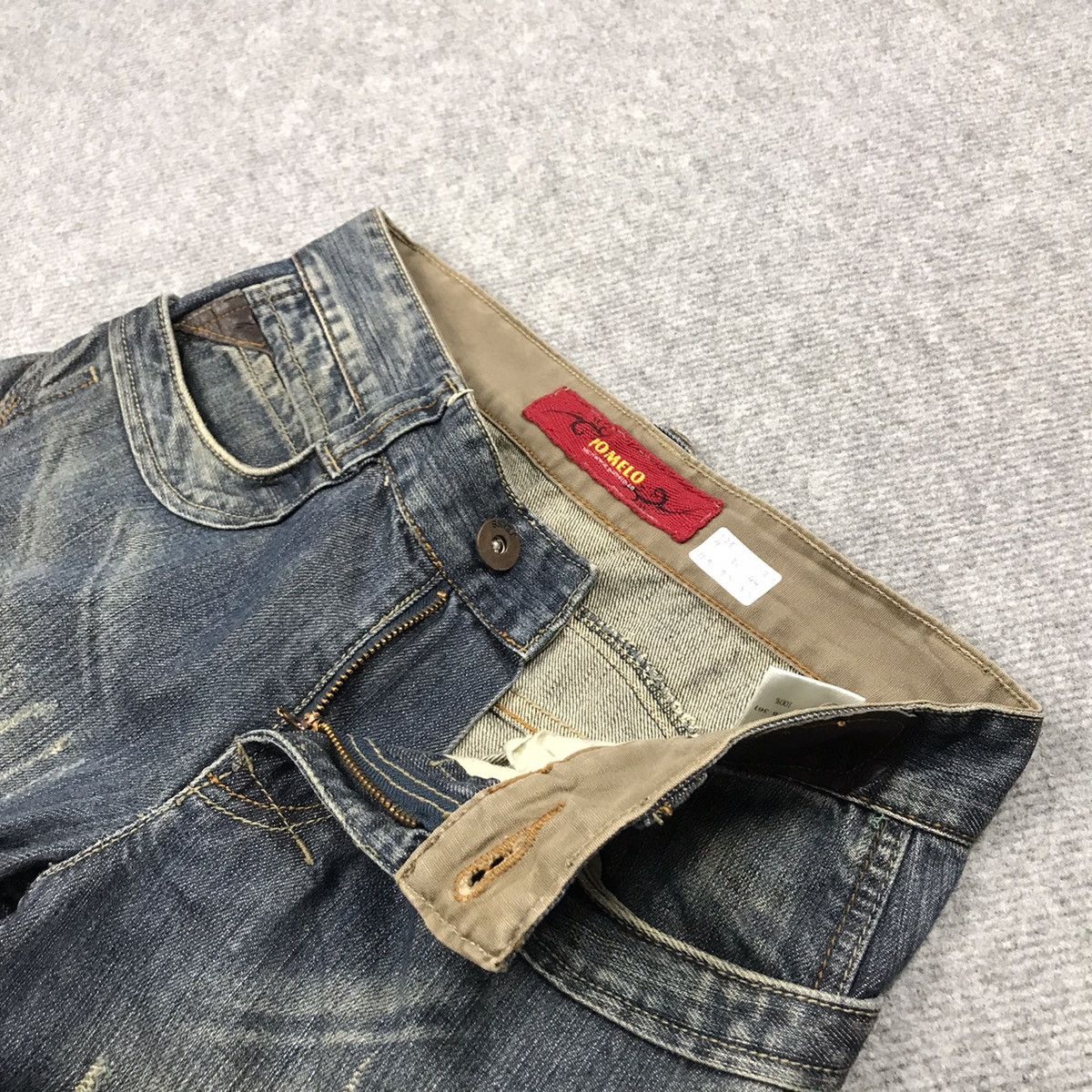 JNCO × Japanese Brand × Vintage BAGGY DENIM POMELO JAPANESE JEANS PANTS Size US 28 / EU 44 - 19 Thumbnail