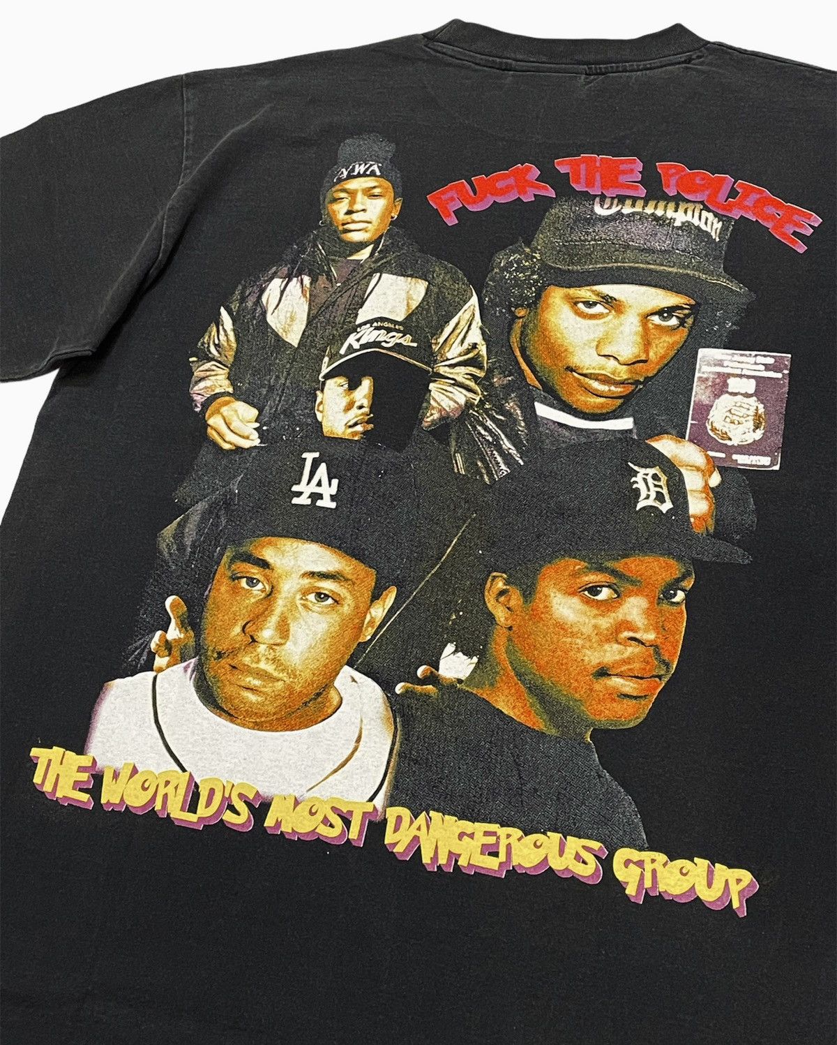Band Tees N.W.A MODERN BOOTLEG RAP TEES T-SHIRT Size US L / EU 52-54 / 3 - 4 Thumbnail