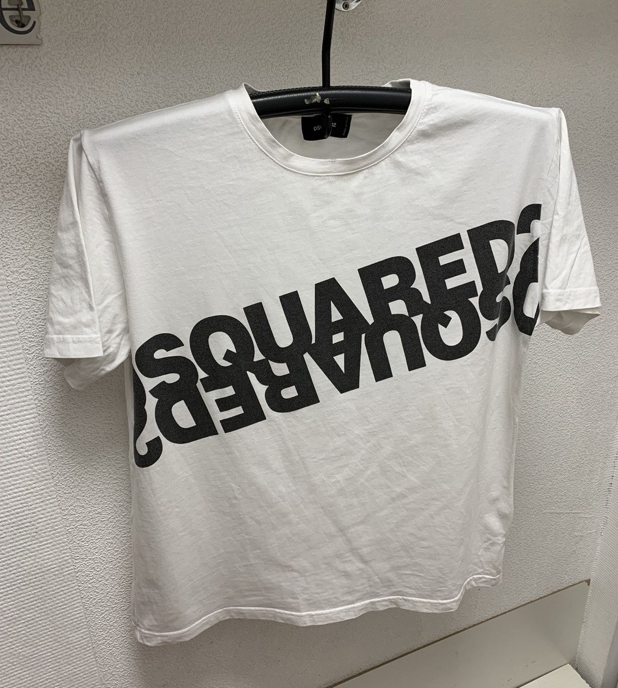 Dsquared2 Dsquared dsquared 2 big logo white t-shirt Xl s Size US XL / EU 56 / 4 - 1 Thumbnail