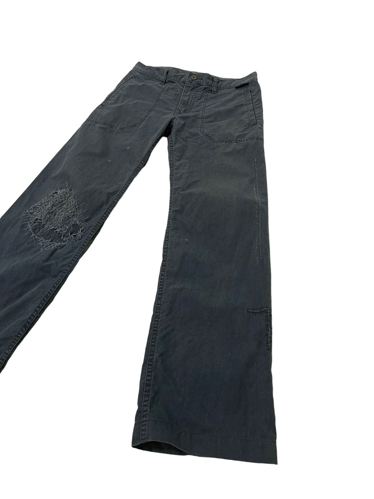 Hysteric Glamour 🎶Hysteric Fatique Pant Boro Low Rise 5🟦9 Size US 29 - 3 Thumbnail