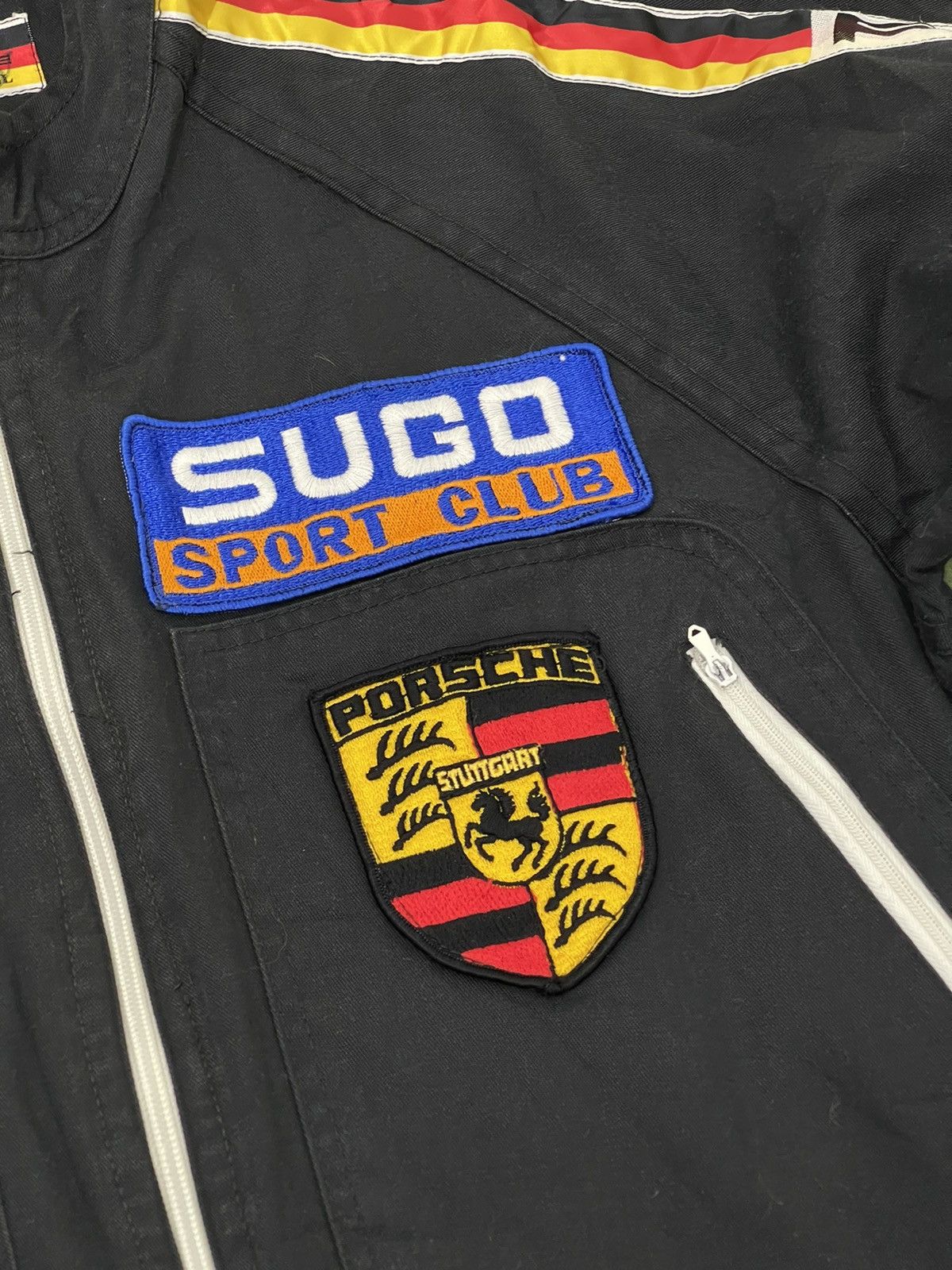 Rare! Porsche Jumpsuit Overalls Vtg 80s 5🟩1