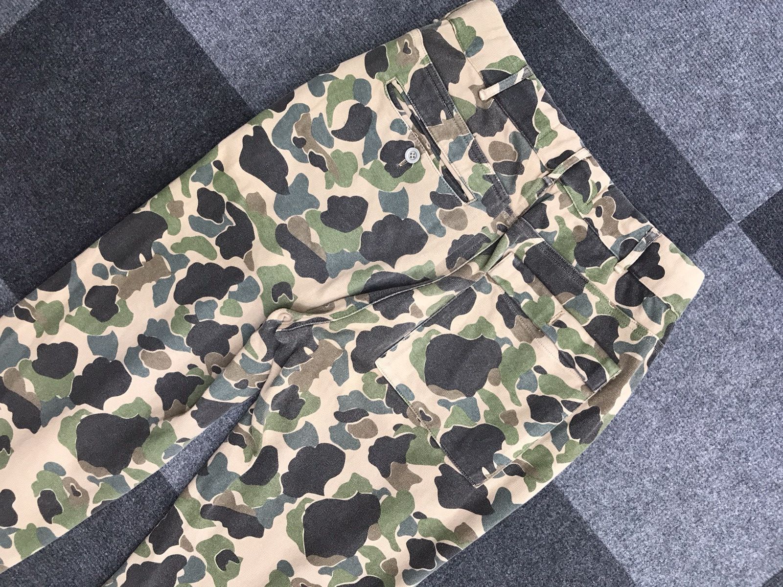 Japanese Brand CURLY Japan Camo Easy Sweatpant Size US 28 / EU 44 - 8 Thumbnail