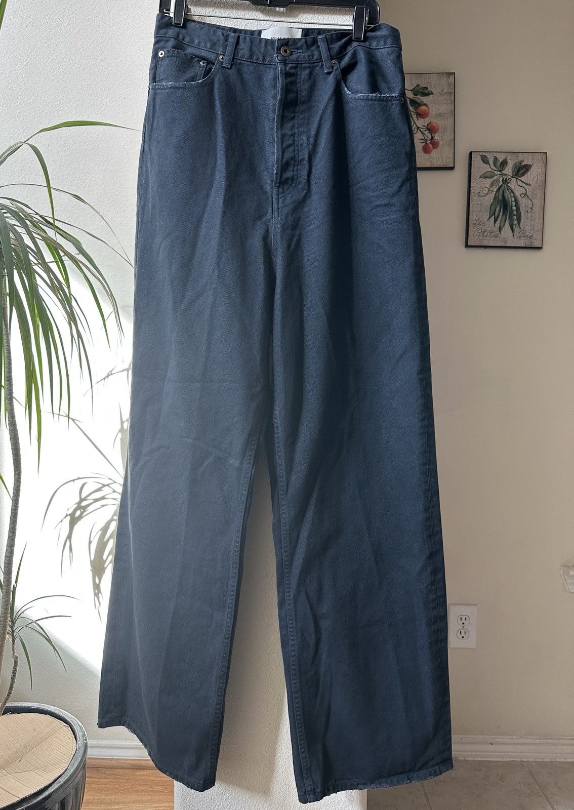 Vuja De Vuja De PL Denim Effect Trousers | Grailed