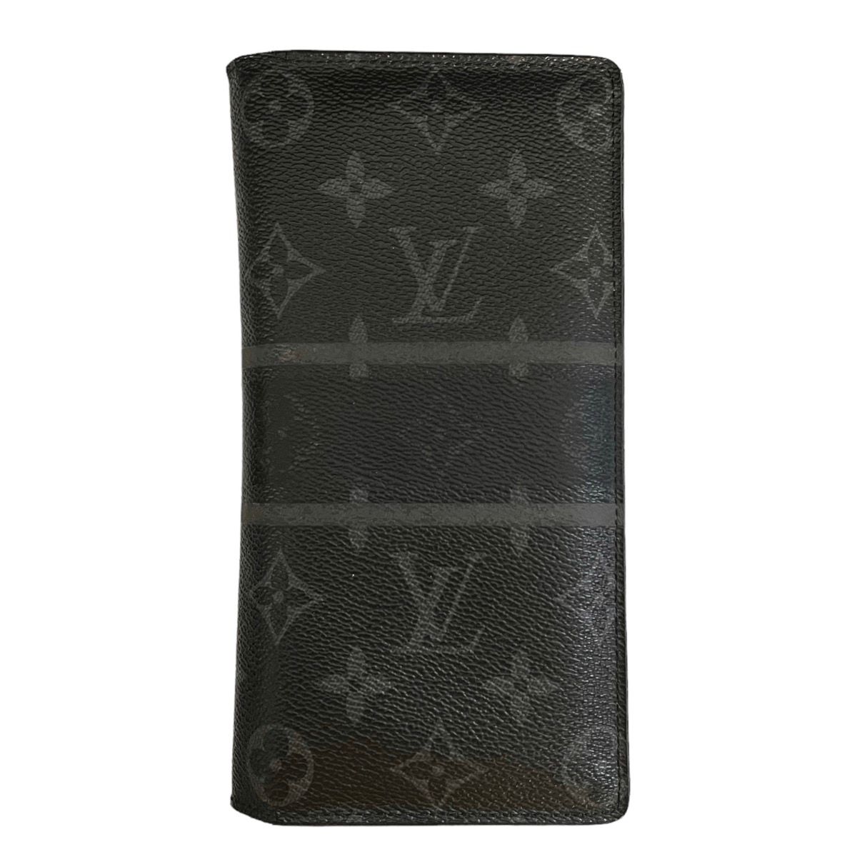Louis Vuitton Limited Edition Monogram Eclipse x Fragment Brazza Wallet