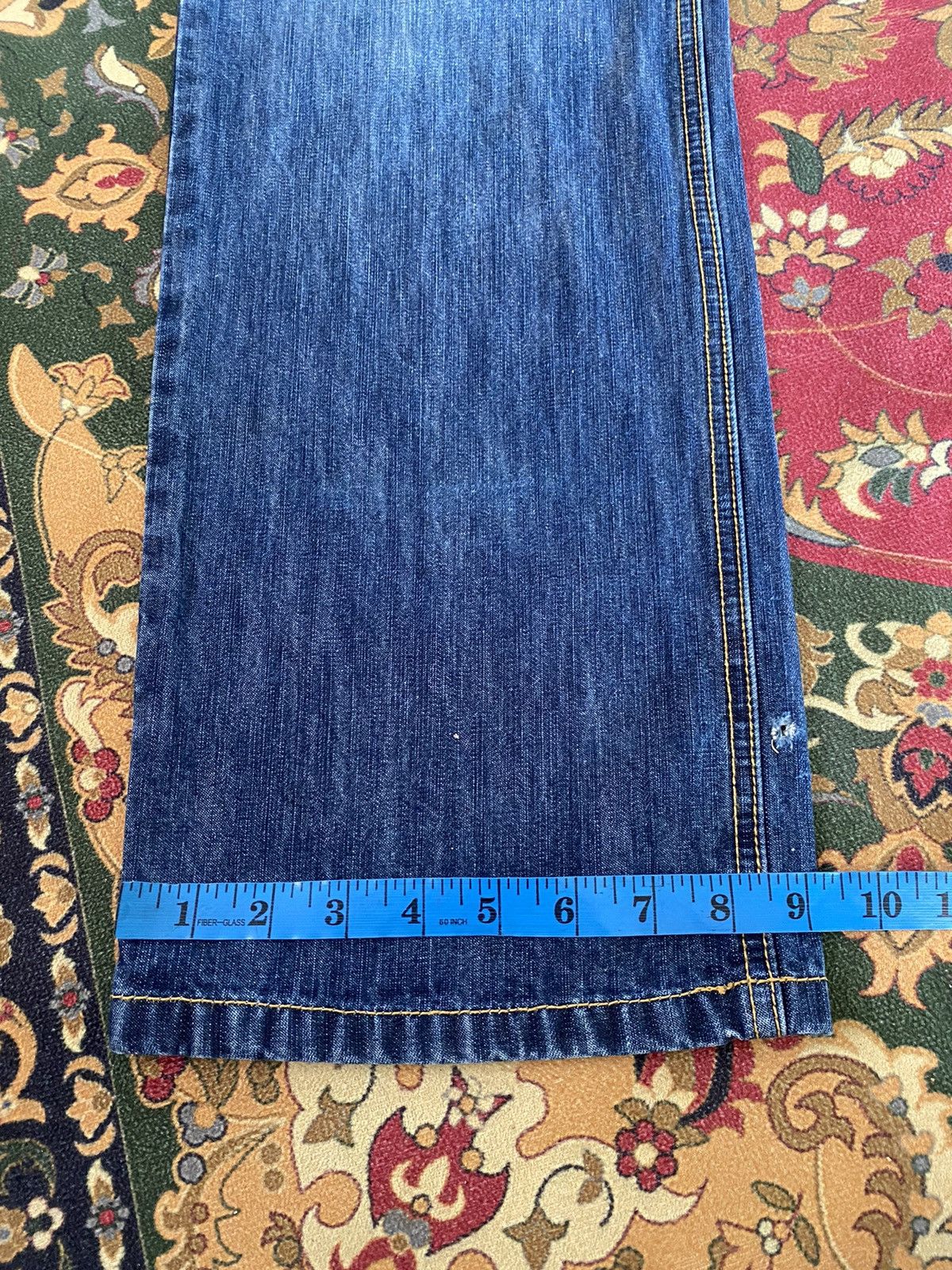 Japanese Brand Vintage GEGRGE Distressed Denim Pant Size US 32 / EU 48 - 24 Thumbnail