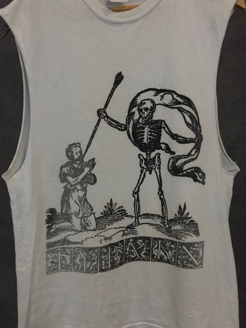 Vintage Skull death vintage rock art tee Size US M / EU 48-50 / 2 - 3 Thumbnail