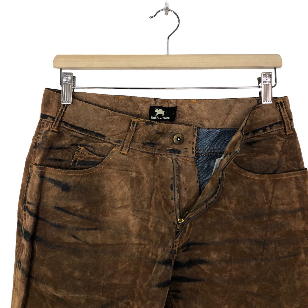 Hysteric Glamour VINTAGE BOWCUT DESIGN DENIM BUFFALO BOBS JEANS Size US 30 / EU 46 - 8 Thumbnail