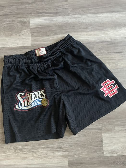 Eric Emanuel Eric Emanuel Sixers Mesh Shorts XL Grailed